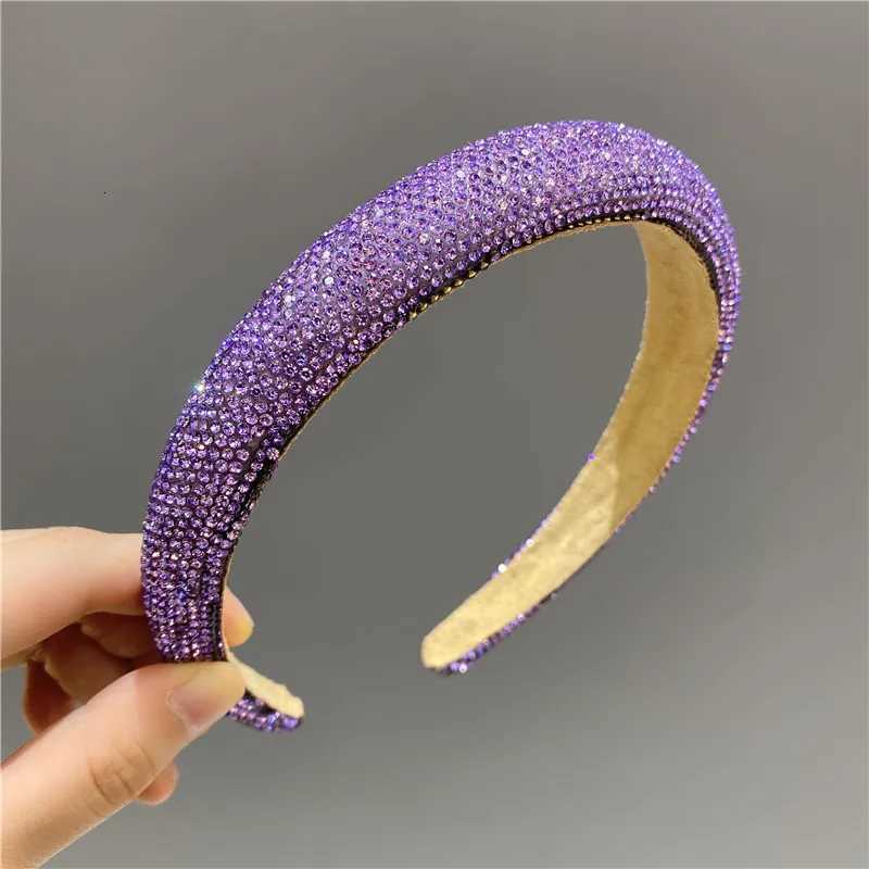 wen girls rhinestone glitter sponge padded hairband band adt hair accessories hair jewley X250812