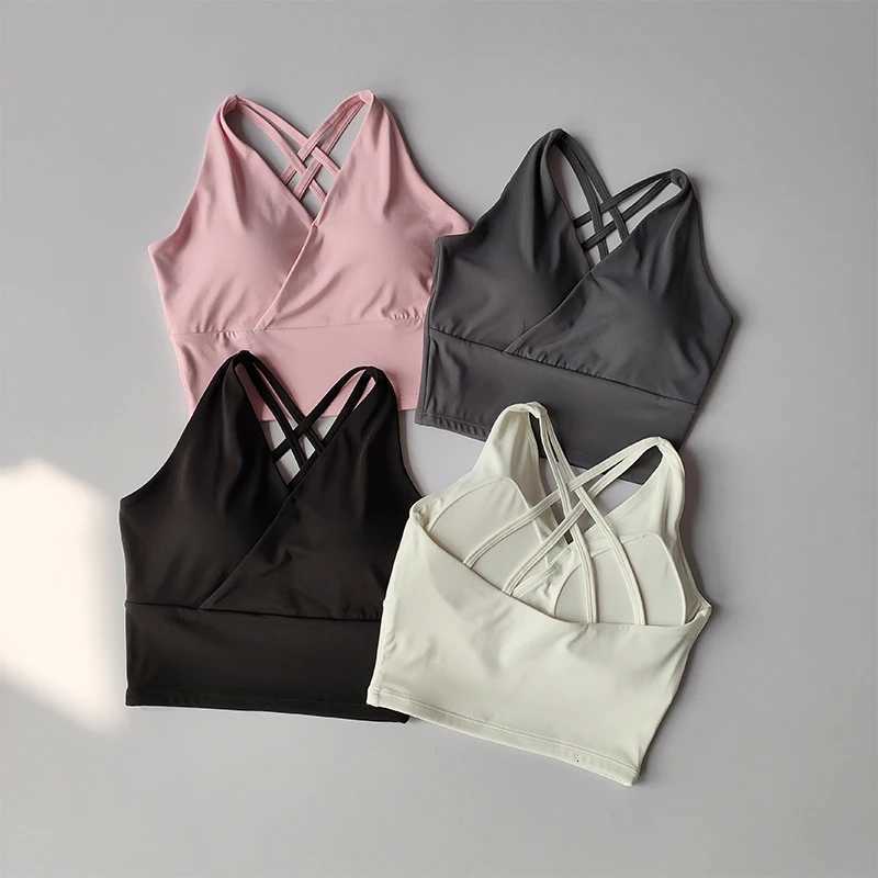 Sports Bra for Women Shock-absorbing and Anti Sagging Professional Vest Style Fitness Suit Running All-in-one Cup Suit Vest Z250812