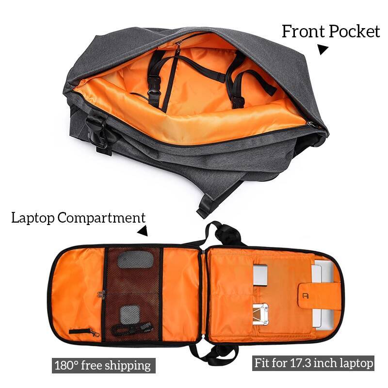 Tangcool Large capacity Men's Business Travel Backpack Sports Multifunctional Schoolbag Fit 15-17 Inch Laptop high-quality
