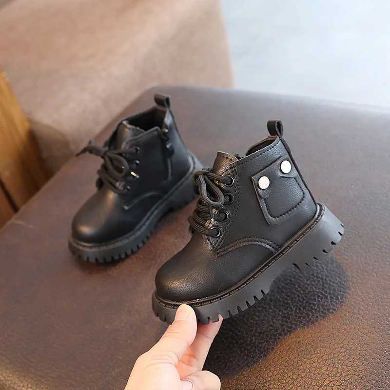 100% Cotton Shoes for Girls Fashion Front Lace Up Soft Sole Anti-Slip Warm Snow Boots XJ250812