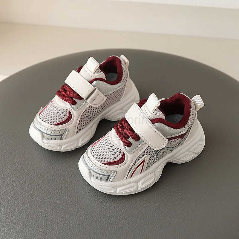 2025 Spring Autumn New Boys Kids Sport Shoes Girl Baby Toddler Mesh Breathable Casual Running Shoes Soft Soled Children Sneakers T250812