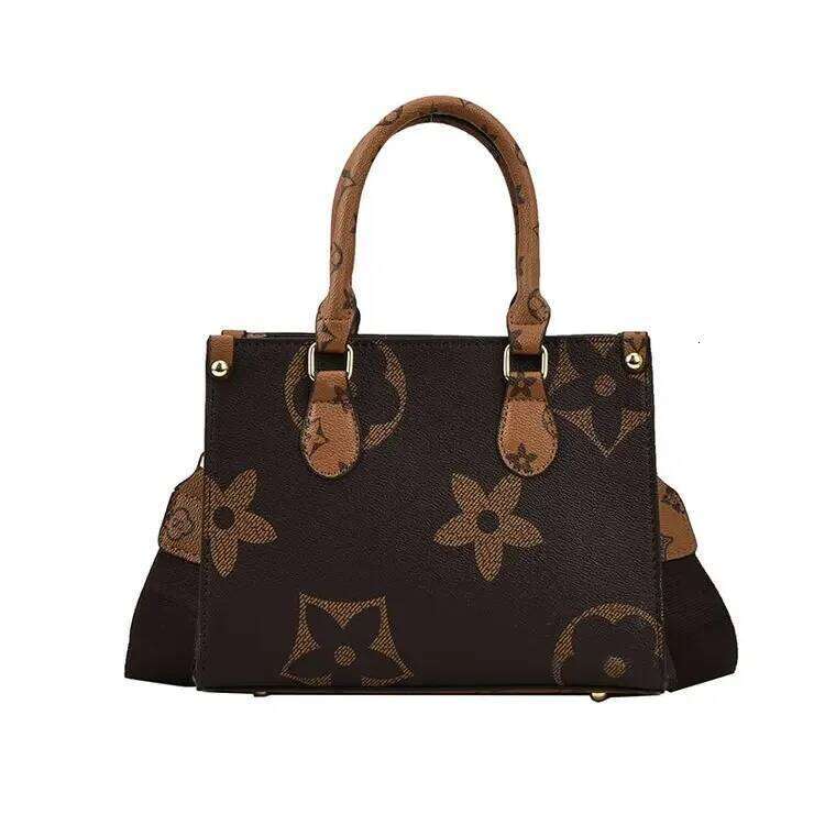 Hot Selling New PU leather portable zipper women's bag large capacity design handbag women's chain strap crossbody bag