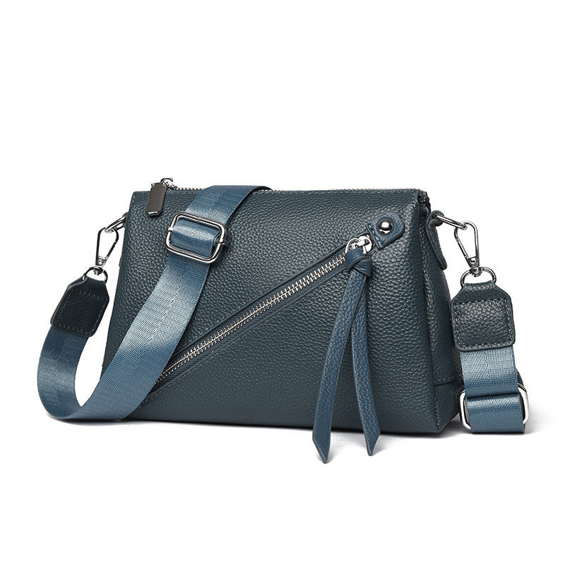 2025 autumn new women's shoulder bag Korean version versatile leather niche design women's handbag designer bag women's crossbody bag