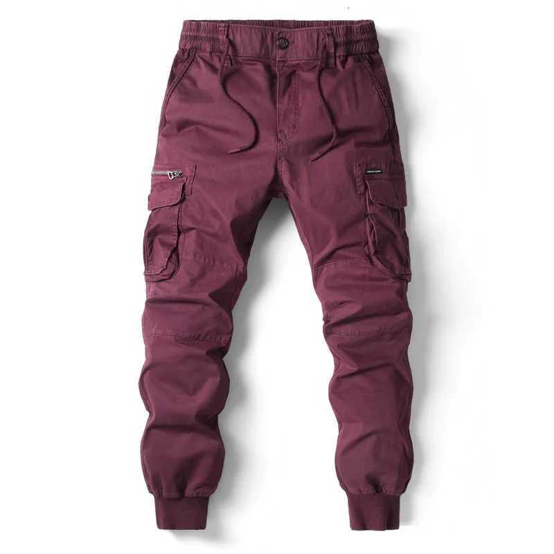 2025 New Cargo Pants Men Jogging Casual Pants Cotton Full Length Tactical Military Pants Trousers W250812