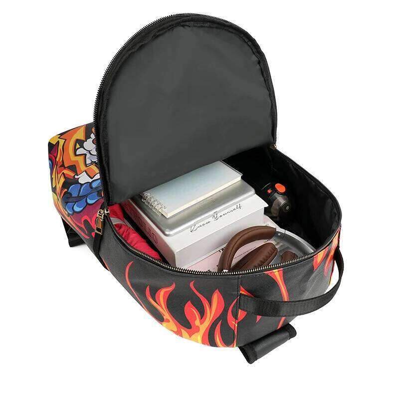 Leisure cartoon printed large capacity travel bag mochila backpack school bags for woman mochilas mujer