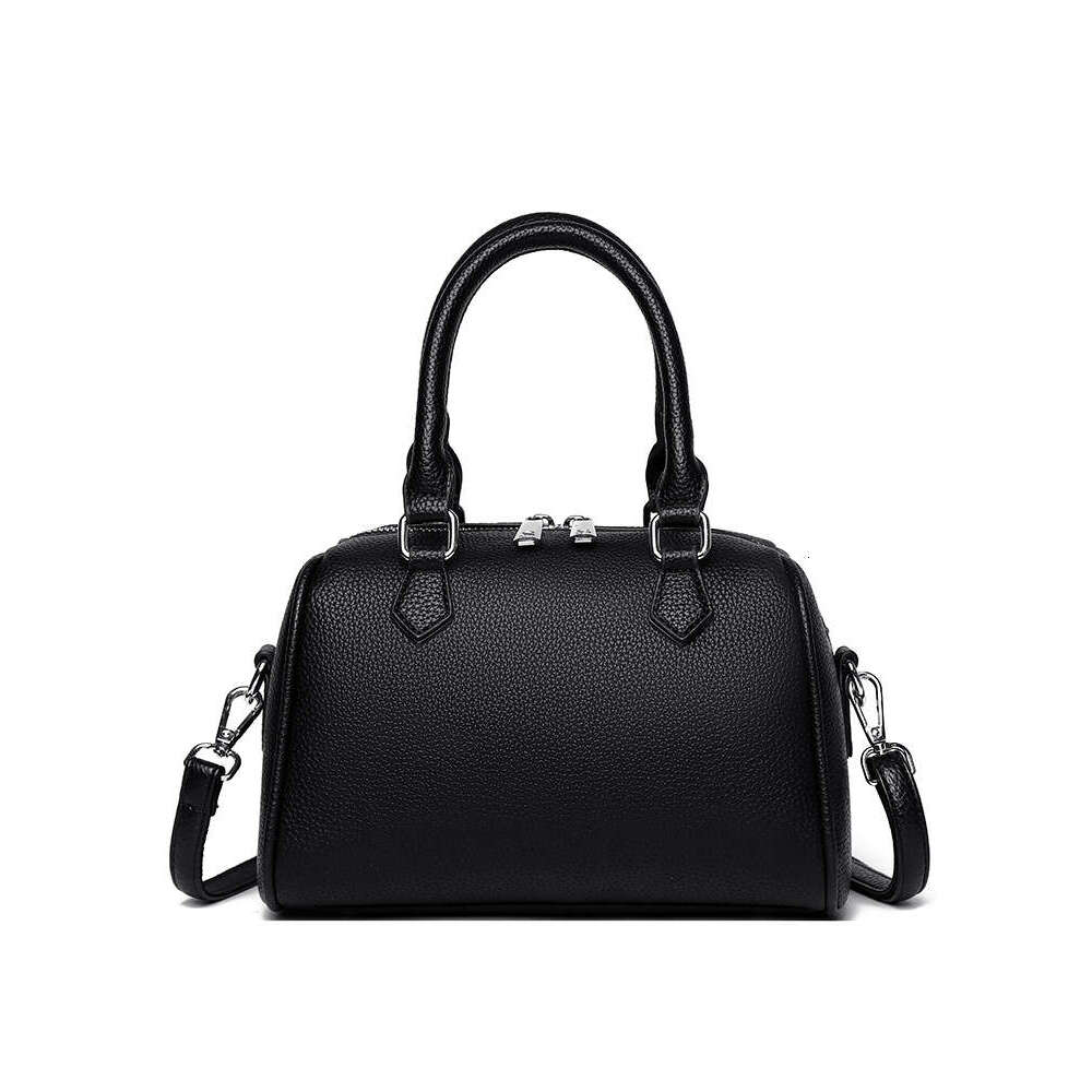 2025 New Small for Women Summer Trend Versatile Crossbody Korean Style Boston Handbag Pillow Bag