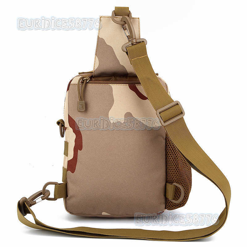 Apu Long Outdoor Waist Bag Sports Crossbody Bag Tactical Camouflage Shoulder Bag Wear-resistant Water-resistant H250811