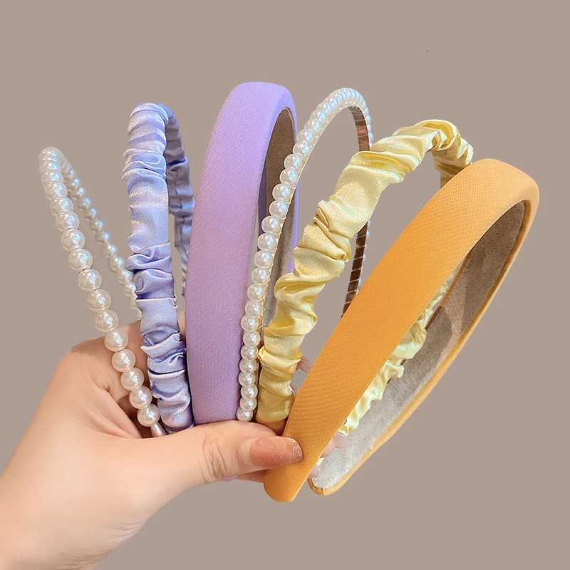 6pcs Set Fashion Wen Cloth Hair Bands dress bands Girls Hairband Hair Hoop Women Hair Accessories wear X250812