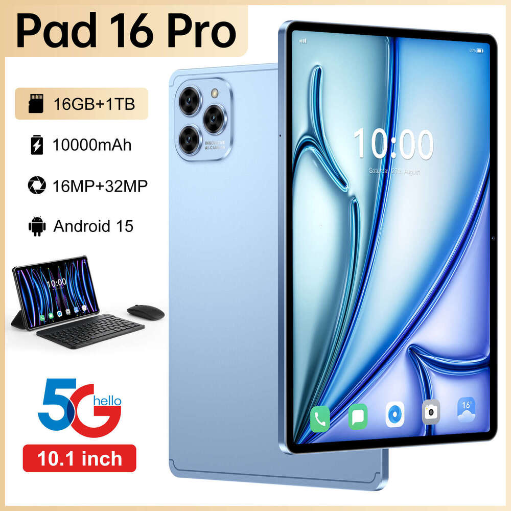New Pad 16 Pro 10.1Inch Android 16+1Tb Tablet OZON