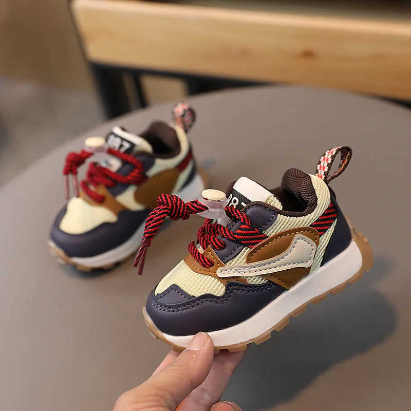 1-3 Years Children Casual Shoes Spring Autumn Little Kids Shoes Toddler Sneakers Soft Breathable Mesh Boys Girls Sports Shoes T250812