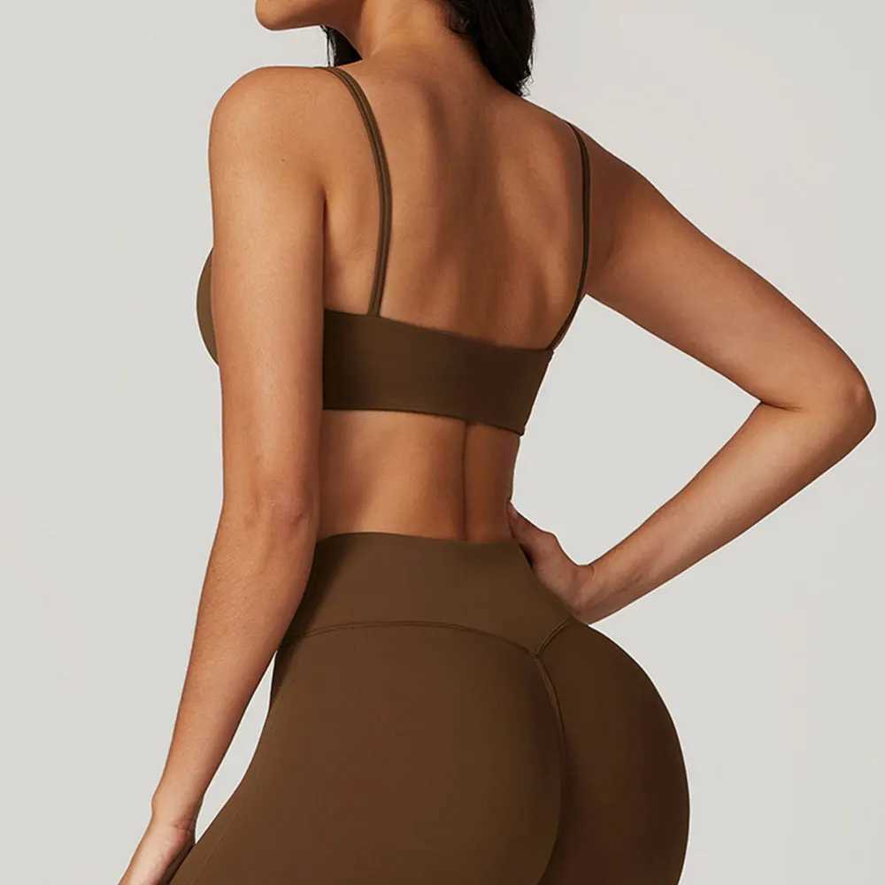 Sports Underwear Women Bra High Support Impact Sports Bra Running Quick Dry Tank Top Fitness Gym Workout Padded Bralette Z250812