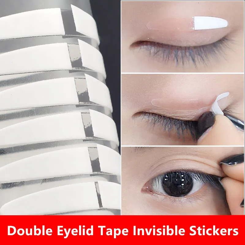 Double Eyelid Tape Invisible Stickers Double Eyelid Makeup Lace Transparent Self Adhesive Double Eye Tape Ladies Eye Makeup Tool 250807
