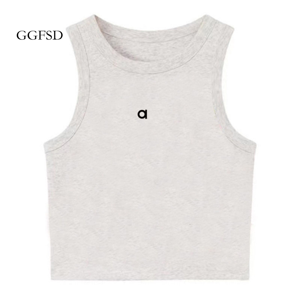 New Womens Yoga Sports Vest Yoga Shirts Sportswear Vest Gym Wear Mesh Top Short Sleeved Tight Yoga Breathable Shorts Knitted Vest Aloness Women Clothes