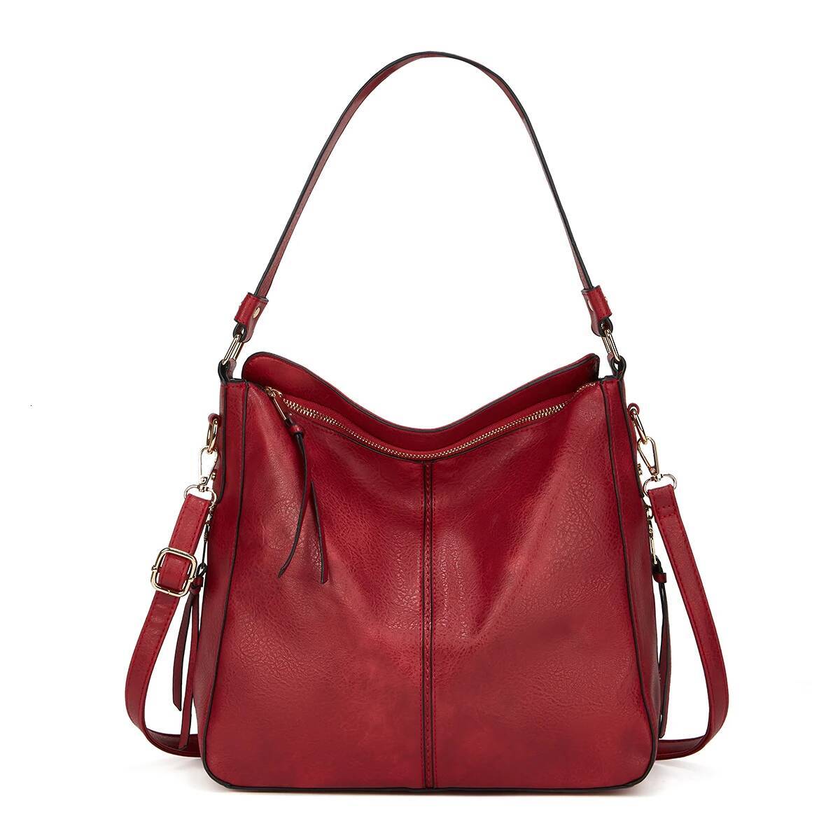 Ladies' new fashion retro large capacity tote simple handbag daily commuting for work and leisure single shoulder bag