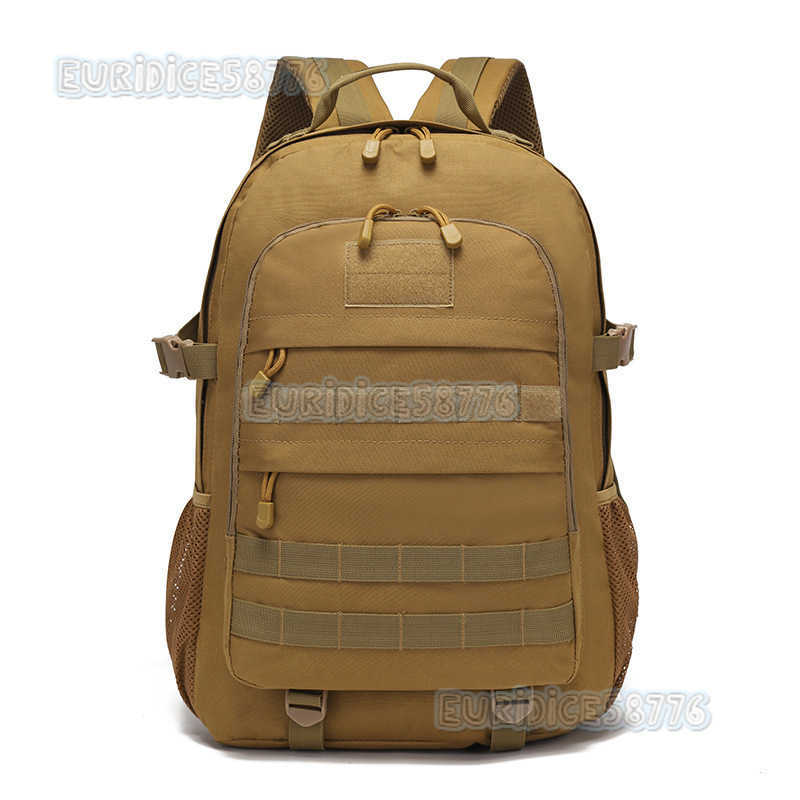 Military Fan Tactics Bag Outdoor Sports Mountaineering Bag Oxford Cloth Water Splash Camouflage Backpack H250811
