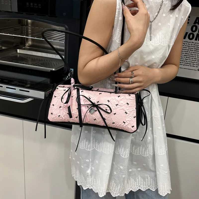 Womens Shoulder Bag Bowtie Womens Bag Fashion All Kinds of Casual Cute Small Design Shoulder Crossbody Bag Z250812