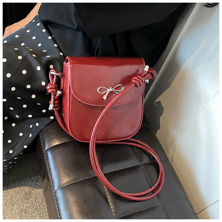 2025 Autumn New Women s Shoulder Bag women s Cute Bow Women s Crossbody Bag Small bag and Exquisite Phone Bag Autumn New Solid Color Designer Bag