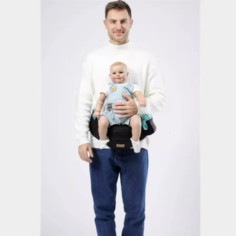 Baby Waist Stool With Storage Bag Kangaroo Shoulder Swaddle Sling Infant Kid Wrap Ergonomic Backpack Hipseat 250725
