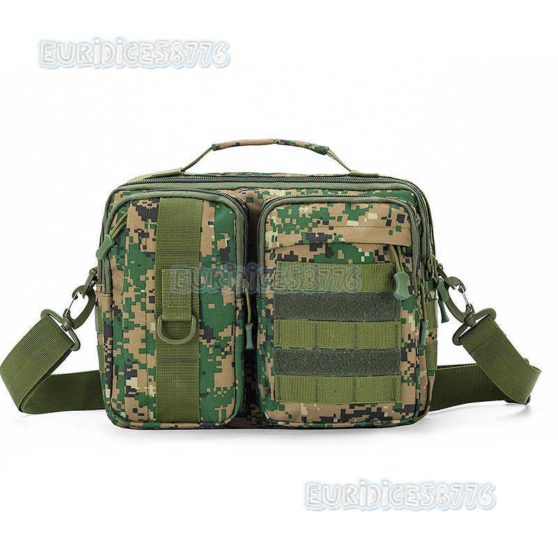 2025 New Commuter Bag Multifunctional Camouflage Crossbody Bag Outdoor Sports Lightweight Shoulder Bag Travel Lure Bag H250811