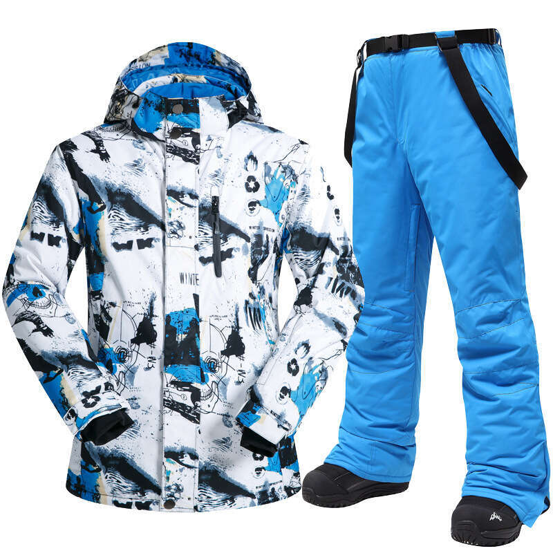 Women's Clothing Large Size Ski Men's Suit Waterproof Thick Warm One Piece Delivery