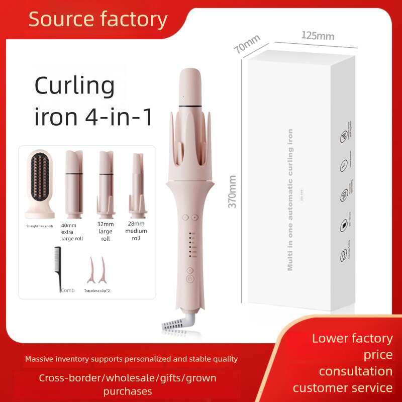 Fully Automatic Multi In One Curler Negative Ion Functional Styler Hair Changer Curling Iron