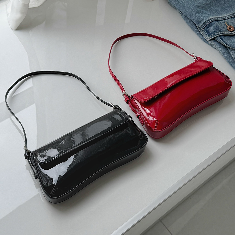 Simple Solid Color Handbag Baguette Women s New Fashion Versatile Shoulder Commuter High Value Crossbody Bag ddmymarket