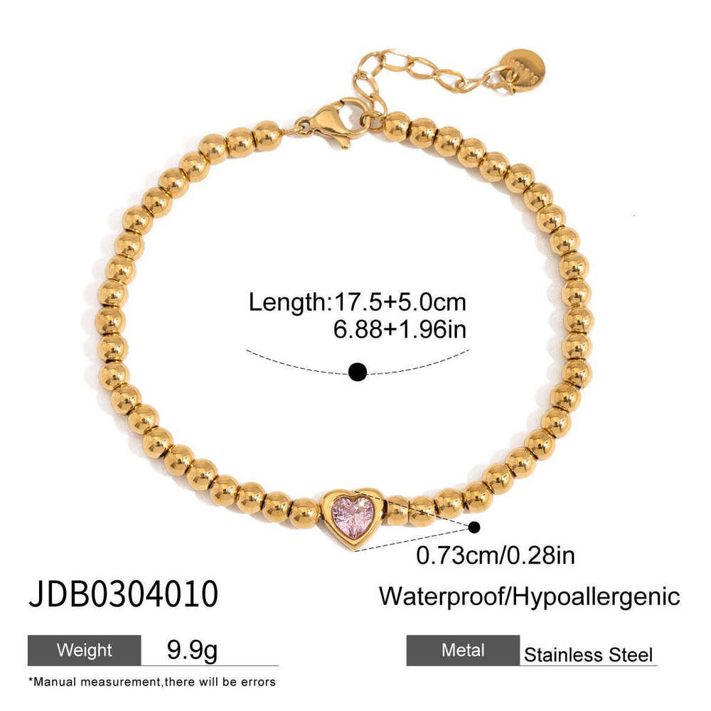 Stainless Zircon Jewelry Light High-end Non-fad Titanium Steel Jewelry Bracelet Designer for Women