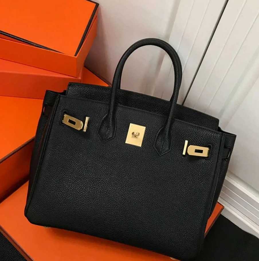 Totes 10S Designer Tote Handbags Bags Shoulders Bag New Litchi Pattern Leather Women Handbag Outgoing Large Capacity Casual Crossbody2025