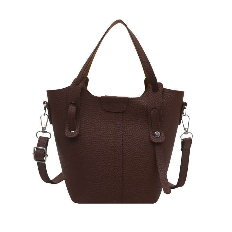 Hot Selling Crossbody Fashion Mother-Daughter Handbag Large Capacity Textured Commuter Versatile Bucket Shoulder Bag Designer Bags