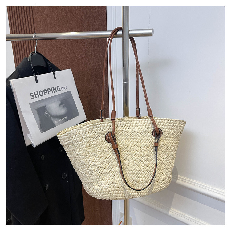 Free Shipping 2025 New Women's Designer Gradient Texture Woven Handbag Beach Vacation Shoulder Bag High-quality Armpit Bag Wallet