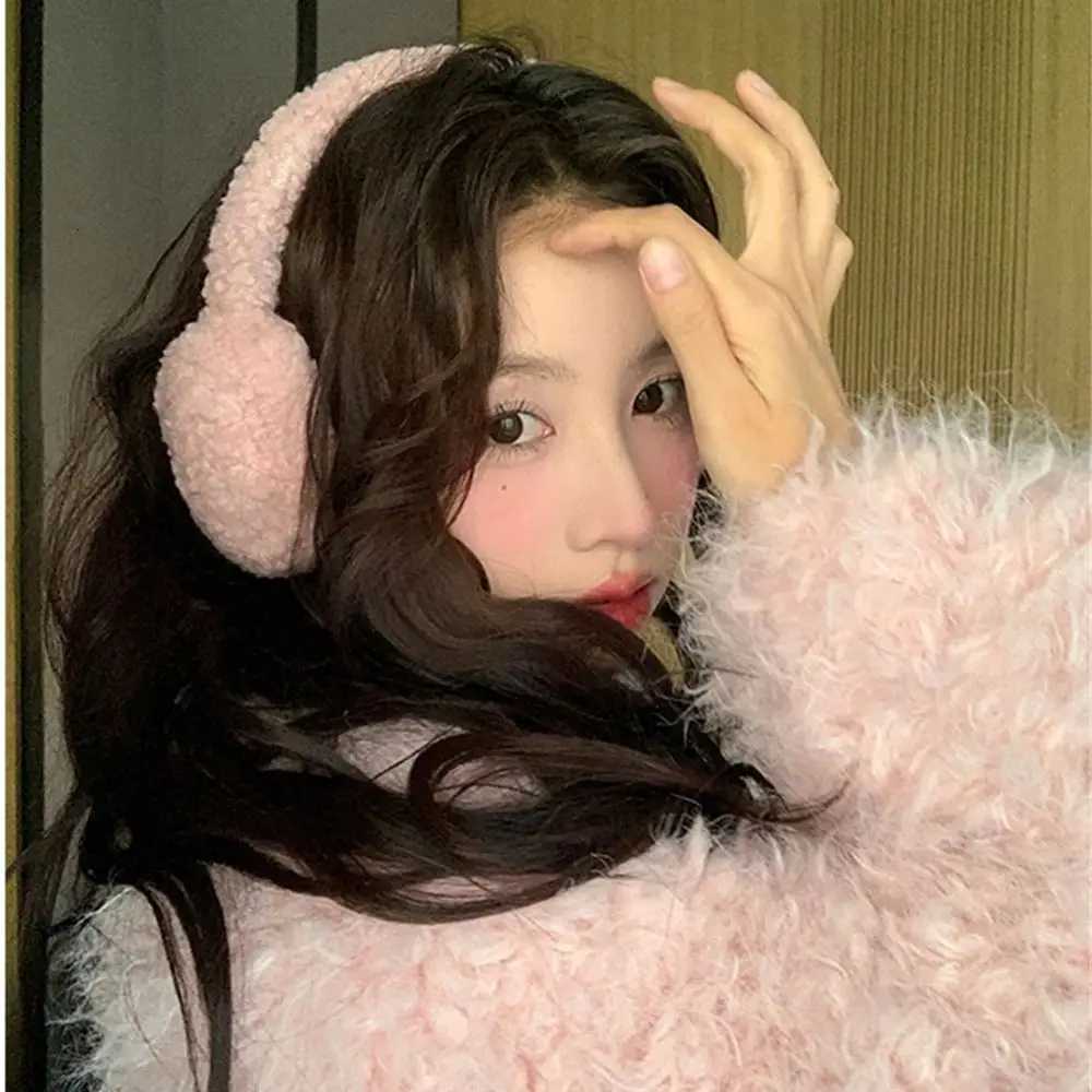 ute Plush Headphones Winter Earmuffs Womens Warm Soft Ear Covers Imitation Cashmere Hair Band Fashion Earflap Outdoor Supplies XJ250812