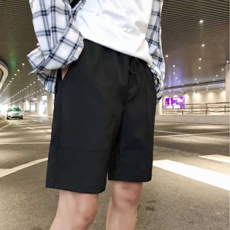 Shorts Men's Summer Lightweight American Retro Sport Pants 2024 New Style Loose-Fitting Five-Piece Mid-Cut Beach Pants Women