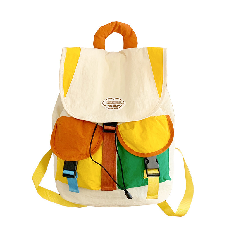 2025 Designer's New Cartoon Cute Backpack High Value Large Capacity Student Backpack Leisure Multi functional Single Shoulder Commuter Bag