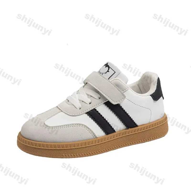 100% Cotton Kids Shoes Casual Sneakers Non-slip Soft Bottom Spring Outdoor Boys Girls Running Shoes 4-16 Years Old Kids Toddler Shoes M250812