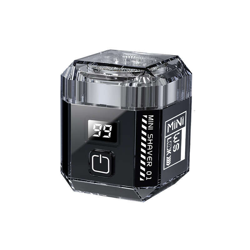 Multifunctional Dake magnetic facial hair remover and razor precision scissor set with built-in charging port