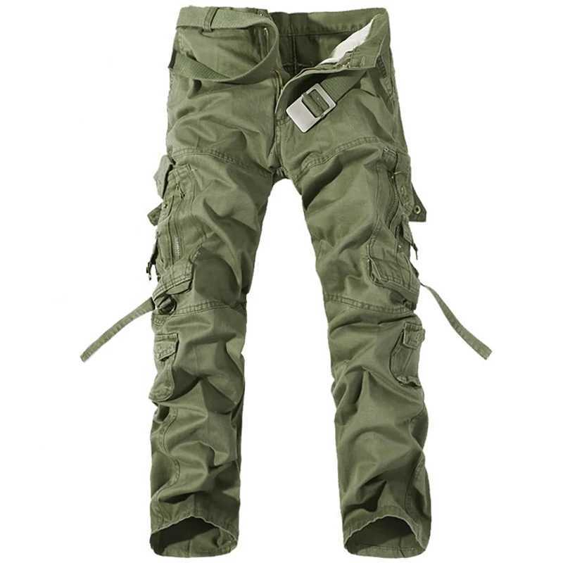 2024 Fashion Military Cargo Pants Mens Trousers Overalls Casual Baggy Army Cargo Pants Men Plus Size Multi-pocket Tactical Pants X250812