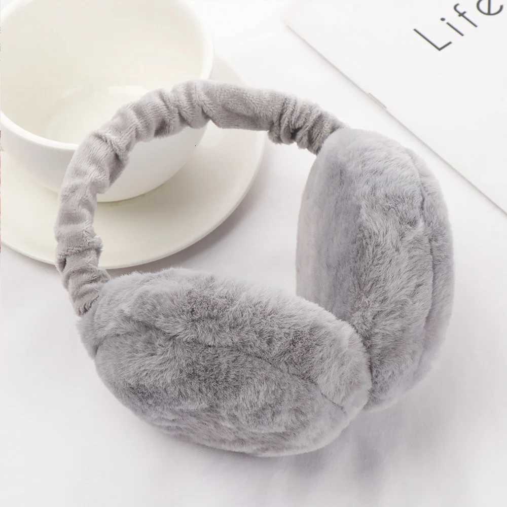 Soft Plush Ear Warmer Winter Warm Earmuffs for Women Men Fashion Solid Color Earflap Outdoor Cold Protection Ear-Muffs Ear CoverXJ250812