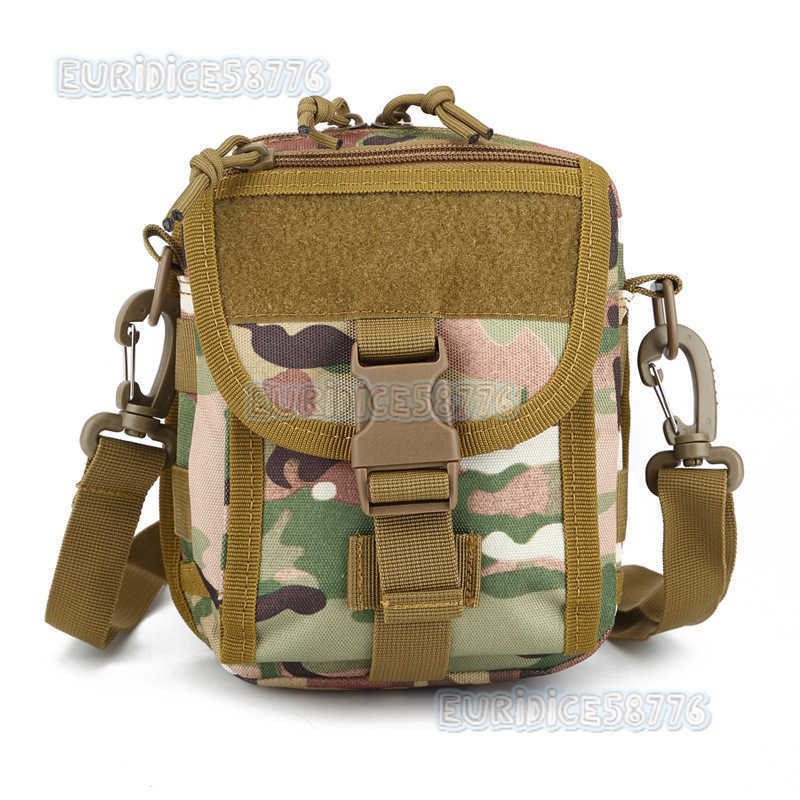 Aplon Mens Mobile Phone Bag Single Shoulder Crossbody Bag Camouflage Tactical Waist Bag Multi-purpose Outdoor Sports Small Crossbody Bag H250811