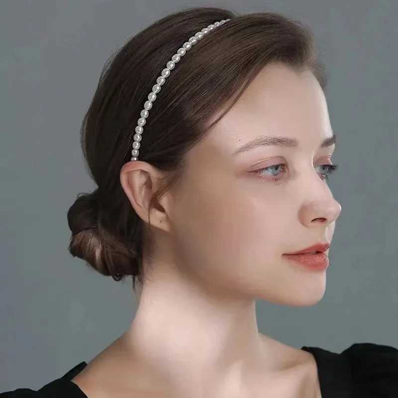 2024 New Spring Hairband Five Pearl Face Wash Band Senior Sense Dress Set X250812