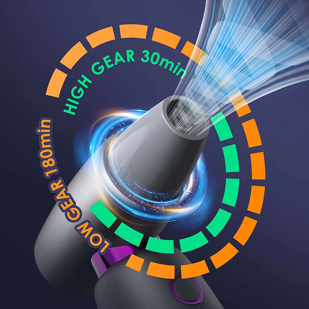 High-Speed Electric Turbine Portable Fan - Rapid Airflow for Outdoors