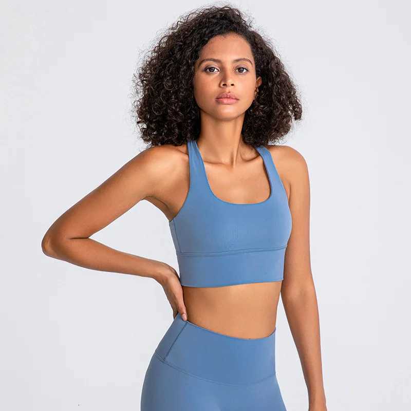 Womens Summer Fashion Soft Compression Sports Bra Jogging Gym Wear Stretch Sport Top Seamless Athletic Vest Bra Z250812