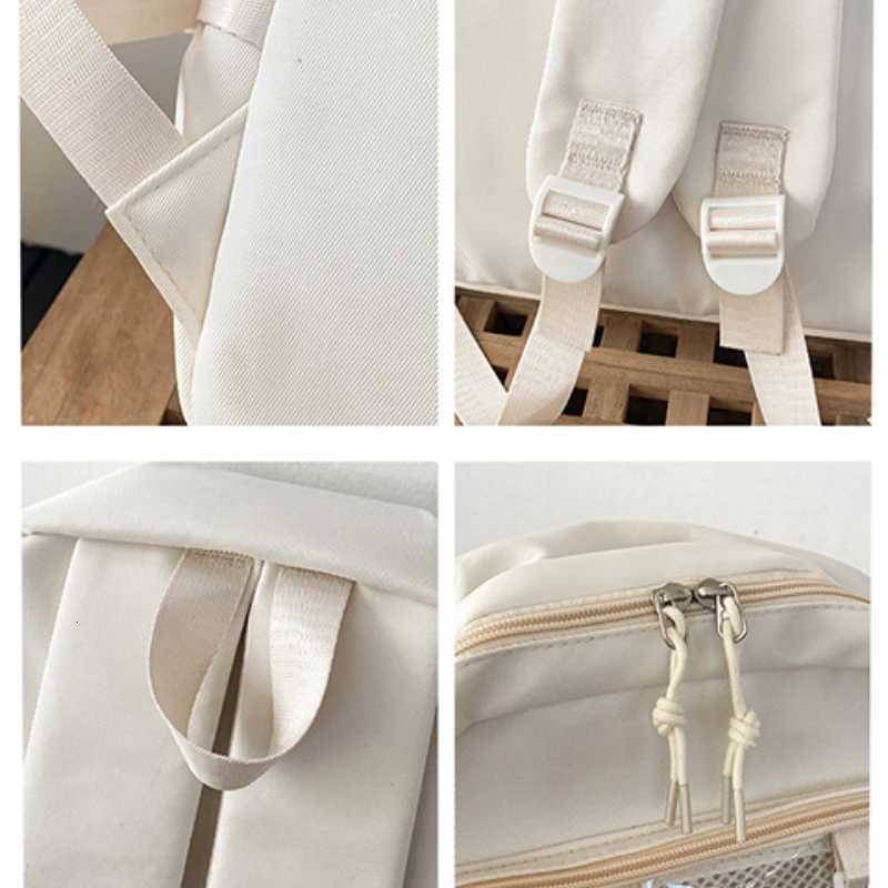 Japanese Style Transparent Ita Bag for Comic Cons Large Capacity Women Backpack Fashion School Bags for College Student JK Y250811