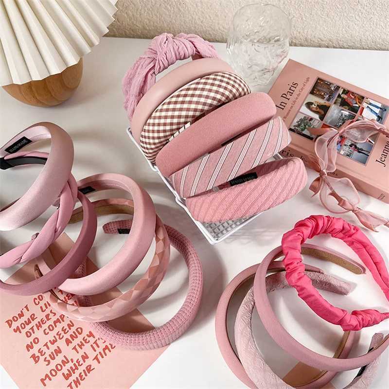 Collection Hair Hoop Hairband Wen Fashion Band Wide Padded Wear Girls Sweet Cute Hair Band Hair Accessories New X250812