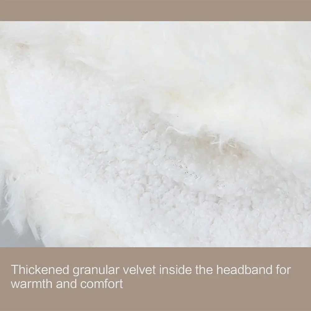 ute Warm Headband With Earflaps Cold Weather Furry Lamb Ear Soft Ear Warmer Sheep Ear Winter Ear Muffs For Head Wrap XJ250812