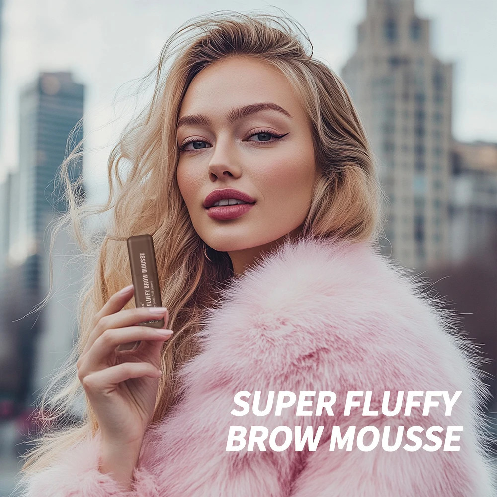 Superfluff Volumizing Brow Mousse Tint for Eyebrows Tinted Brow Gel Brown Long Lasting Waterproof Eyebrow Tattoo Dye Cosmetics 250809