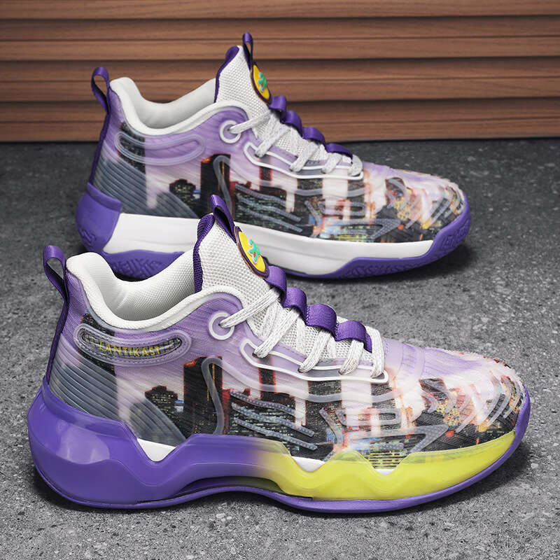 free shipping basketball for men and women carbon plate pollen cement floor combat boots student hightop practical competition sports shoes