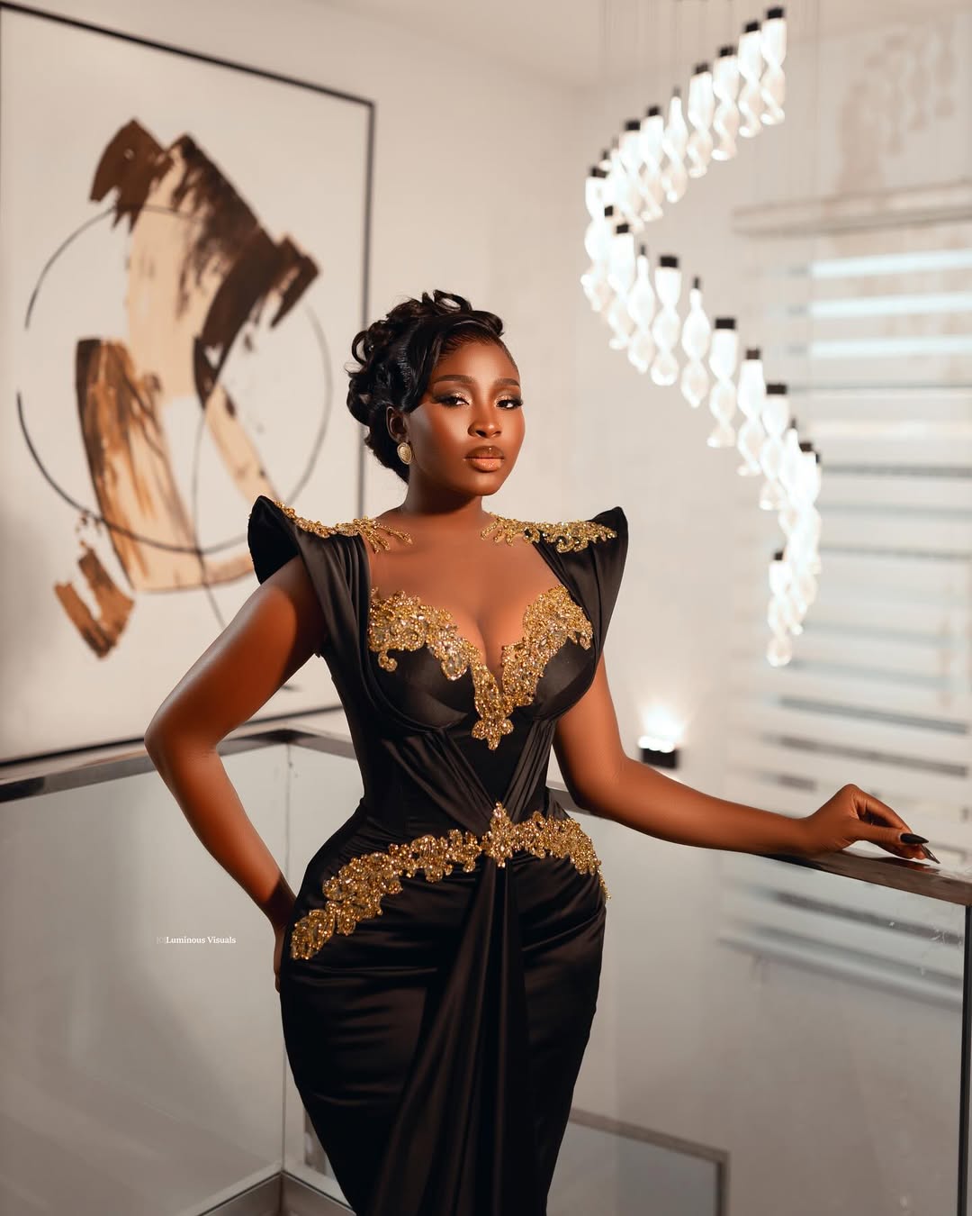 Mermaid Black Prom Dress 2025 Evening Dresses For Special Occasions Sheer Neck Illusion Beaded Appliqued Pleated Birthday Dress Second Reception Gown 