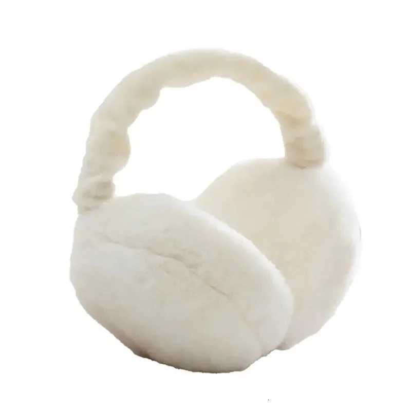 1/2pcs Women Earmuff Warm Keeping Skin-friendly Faux Rabbit Ear Covers Fur Rotating Adjustable Lightweight Lint-free Washable XJ250812