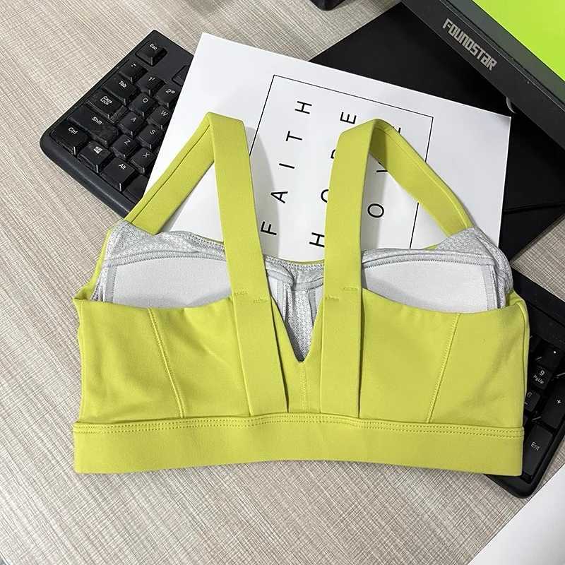 igh Intensity Sports Underwear Women Shockproof Sagging Resistant Vest Fitness Bra Integrated Professional Running Z250812
