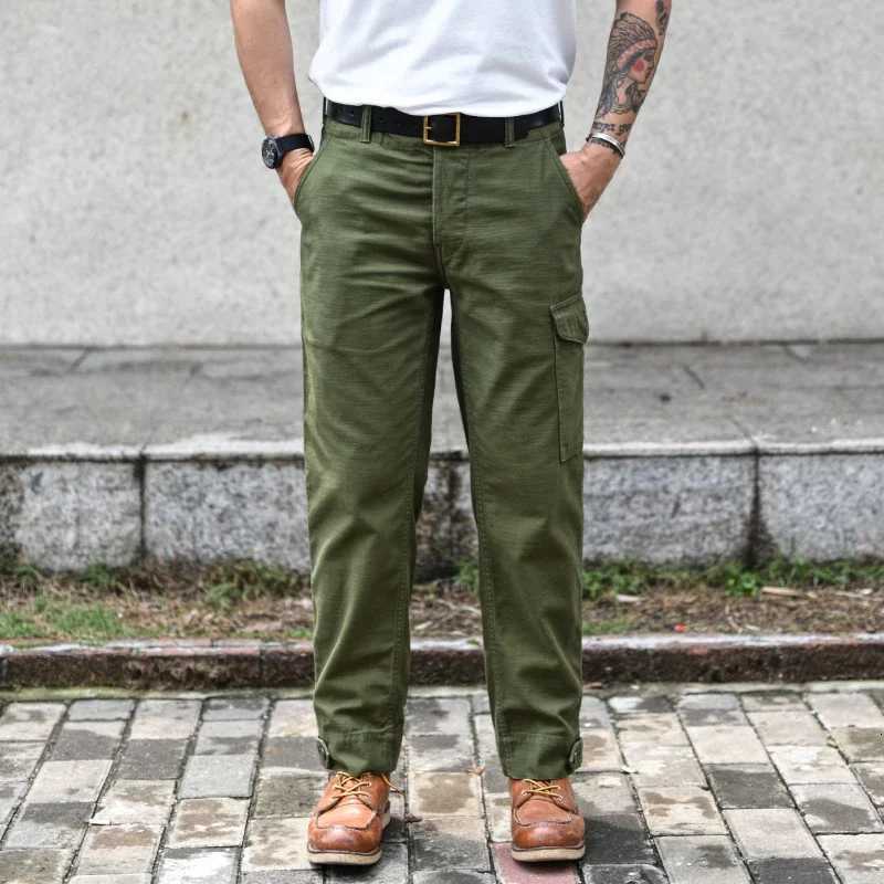 100% Cotton Regular Fit Mens Pants Cargo Pants Baker Pants Satin Cotton Regular Fit X250812